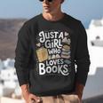 Just a Girl Who Loves Books Bookish Readers Book Lover Girls Unisex Sweatshirt Just a Girl Who Loves Books Bookish Readers Book Lover Girls Unisex Sweatshirt