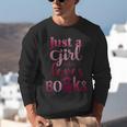 JUST A GIRL WHO LOVES BOOKS LIBRARIAN BOOK LOVERS BOOKWORM Unisex Sweatshirt