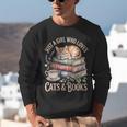 Just A Girl Who Loves Cats And Books Reading Librarian Unisex Sweatshirt Just A Girl Who Loves Cats And Books Reading Librarian Unisex Sweatshirt
