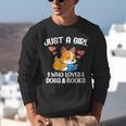 Just A Girl Who Loves Dogs And Books Reading Dog Puppy Lover Unisex Sweatshirt Just A Girl Who Loves Dogs And Books Reading Dog Puppy Lover Unisex Sweatshirt