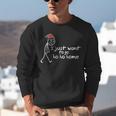I Just Want To Go Ho Ho Home Christmas Introvert Unisex Sweatshirt I Just Want To Go Ho Ho Home Christmas Introvert Unisex Sweatshirt