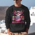 Kawaii Axolotl Readsolotl Book Lover Reading Bookworm Girls Unisex Sweatshirt