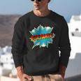 Kids Boys Benjamin Name Personalized Superhero Comic Book Unisex Sweatshirt