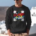 Kids Ka-Pow 2 Years Old Kids 2nd Birthday Comic Book Super Hero Unisex Sweatshirt