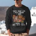 Knitting Reading Books Drinking Tea Knitter Knit Unisex Sweatshirt Knitting Reading Books Drinking Tea Knitter Knit Unisex Sweatshirt