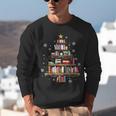 Library Books Christmas Tree Teacher Xmas Snowflake Unisex Sweatshirt Library Books Christmas Tree Teacher Xmas Snowflake Unisex Sweatshirt