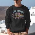 Life Happens Reading Helps Loves To Read Books Cats Unisex Sweatshirt Life Happens Reading Helps Loves To Read Books Cats Unisex Sweatshirt