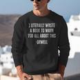 I Literally Wrote A Book To Warn You All About This Unisex Sweatshirt I Literally Wrote A Book To Warn You All About This Unisex Sweatshirt