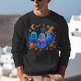 Little Ghost Coffee Tee Spooky Season Ghost Reading Book Unisex Sweatshirt
