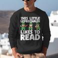 This Little Leprechaun Likes To Read St Patrick's Day Book Unisex Sweatshirt This Little Leprechaun Likes To Read St Patrick's Day Book Unisex Sweatshirt