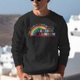 Take A Look A Book Vintage Reading Librarian Rainbow Unisex Sweatshirt