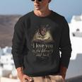 I Love You To The Library And Back Anatomical Heart Book Unisex Sweatshirt I Love You To The Library And Back Anatomical Heart Book Unisex Sweatshirt