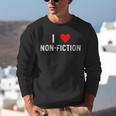 I Love Non Fiction Heart Books Reading Writing Writer Read Unisex Sweatshirt I Love Non Fiction Heart Books Reading Writing Writer Read Unisex Sweatshirt