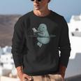 Manatee Reading Book Bookworm Manatees Ocean Animal Lover Unisex Sweatshirt