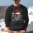 Matching Christmas PJS Most Likely To Read A Book Unisex Sweatshirt