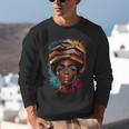 Melanin Girl Afro Book Lover Librarian Teacher Student Unisex Sweatshirt