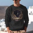 Moon Book Bookshelf Library Coffee Cup Star Stars Pattern Unisex Sweatshirt
