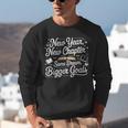 New Year New Chapter Same Dream Bigger Goals 2026 Book Lover Unisex Sweatshirt