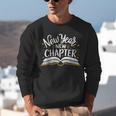 New Year New Chapter Happy New Year 2025 Book Unisex Sweatshirt