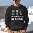 Nothing Beats Reading Librarian Book Bookworm Unisex Sweatshirt