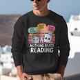 Nothing Beats Reading Rock Paper Scissors Books Lover Unisex Sweatshirt