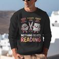 Nothing Goes Beyond Reading Rock Paper Scissors Book Unisex Sweatshirt Nothing Goes Beyond Reading Rock Paper Scissors Book Unisex Sweatshirt