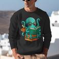 Octopus Reading Book Reading Bookworm Reader Unisex Sweatshirt