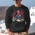Octopus Reading Book Coffee Lover Bookaholic Bookworm Reader Unisex Sweatshirt Octopus Reading Book Coffee Lover Bookaholic Bookworm Reader Unisex Sweatshirt