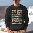 One Does Not Stop Buying Books Because There Is No More Shel Unisex Sweatshirt