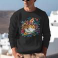 Open Book With Colorful Floral Reading Magic Unisex Sweatshirt Open Book With Colorful Floral Reading Magic Unisex Sweatshirt