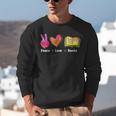 Peace Love Books Reader Librarian Library Book Unisex Sweatshirt