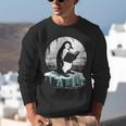 Penguin Reading A Book Vintage Graphic Bookworm Lover Unisex Sweatshirt