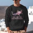 I Have Plans With My Axolotl Salamander Introvert Unisex Sweatshirt