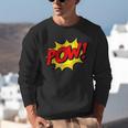POW -Adults Kids Comic Book Cartoon Pop Art Novelty Sarcastic Unisex Sweatshirt POW -Adults Kids Comic Book Cartoon Pop Art Novelty Sarcastic Unisex Sweatshirt