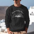 Prose Before Bros Book Lover Literary Reading Unisex Sweatshirt