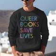 Queer Books Save Lives Read Banned Books LGBTQIA Books Unisex Sweatshirt Queer Books Save Lives Read Banned Books LGBTQIA Books Unisex Sweatshirt
