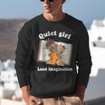 Quiet Girl Loud Imagination Book Lover Bookworm Reader Unisex Sweatshirt Quiet Girl Loud Imagination Book Lover Bookworm Reader Unisex Sweatshirt