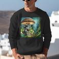 Rabbit Reading Book Under Large Mushroom Easter Bandana Unisex Sweatshirt