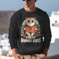 I Read Banned Books Shirt Cat Lover Bookworm Reader Men Women Kids Unisex Sweatshirt
