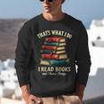 I Read Books Bookworm Halloween Unisex Sweatshirt I Read Books Bookworm Halloween Unisex Sweatshirt