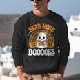 Read More Books Booooks Ghost Pumpkin Cute Teacher Halloween Unisex Sweatshirt