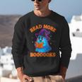 Read More Books Halloween Book Cute Ghost Reading Teaching Unisex Sweatshirt