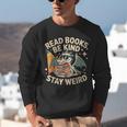 Read Books Be Kind Stay Weird Book Dragon Skeleton Reading Unisex Sweatshirt Read Books Be Kind Stay Weird Book Dragon Skeleton Reading Unisex Sweatshirt