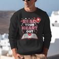 Read Your Heart Out Valentines Day Reading Book Kids Teacher Unisex Sweatshirt