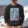The Reader Retro Reading Skeleton Books Flowers Tarot Card Unisex Sweatshirt The Reader Retro Reading Skeleton Books Flowers Tarot Card Unisex Sweatshirt