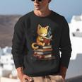 Reading Cat Books Cute Unisex Sweatshirt