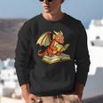 Reading Dragon Book Lover Bookworm Reader Unisex Sweatshirt