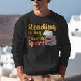 Reading Is My Favorite Sport Book Lovers Unisex Sweatshirt
