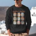 Reading Is My Jam Cute Jelly Jars Book Genres Unisex Sweatshirt