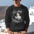 Reading Is Magical Unicorn Book Lover Fantasy Kids Unisex Sweatshirt Reading Is Magical Unicorn Book Lover Fantasy Kids Unisex Sweatshirt